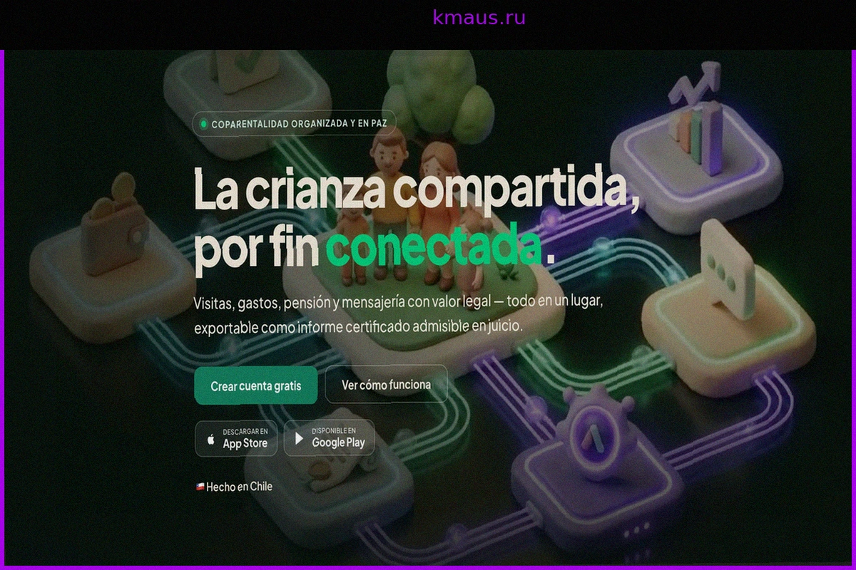 Kinnai: чилийское приложение с ИИ упрощает совместное воспитание детей для разделённых родителей