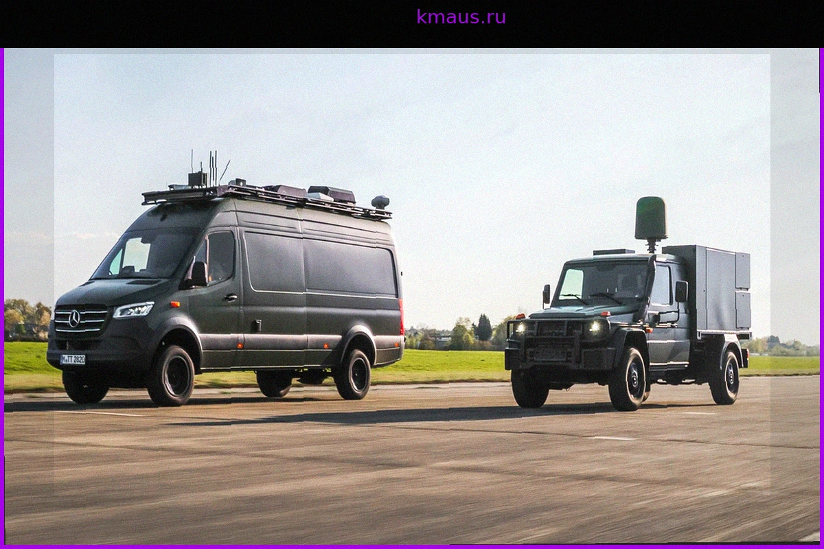 Оборонный бизнес: Mercedes-Benz трансформирует G-класс в платформу для борьбы с дронами